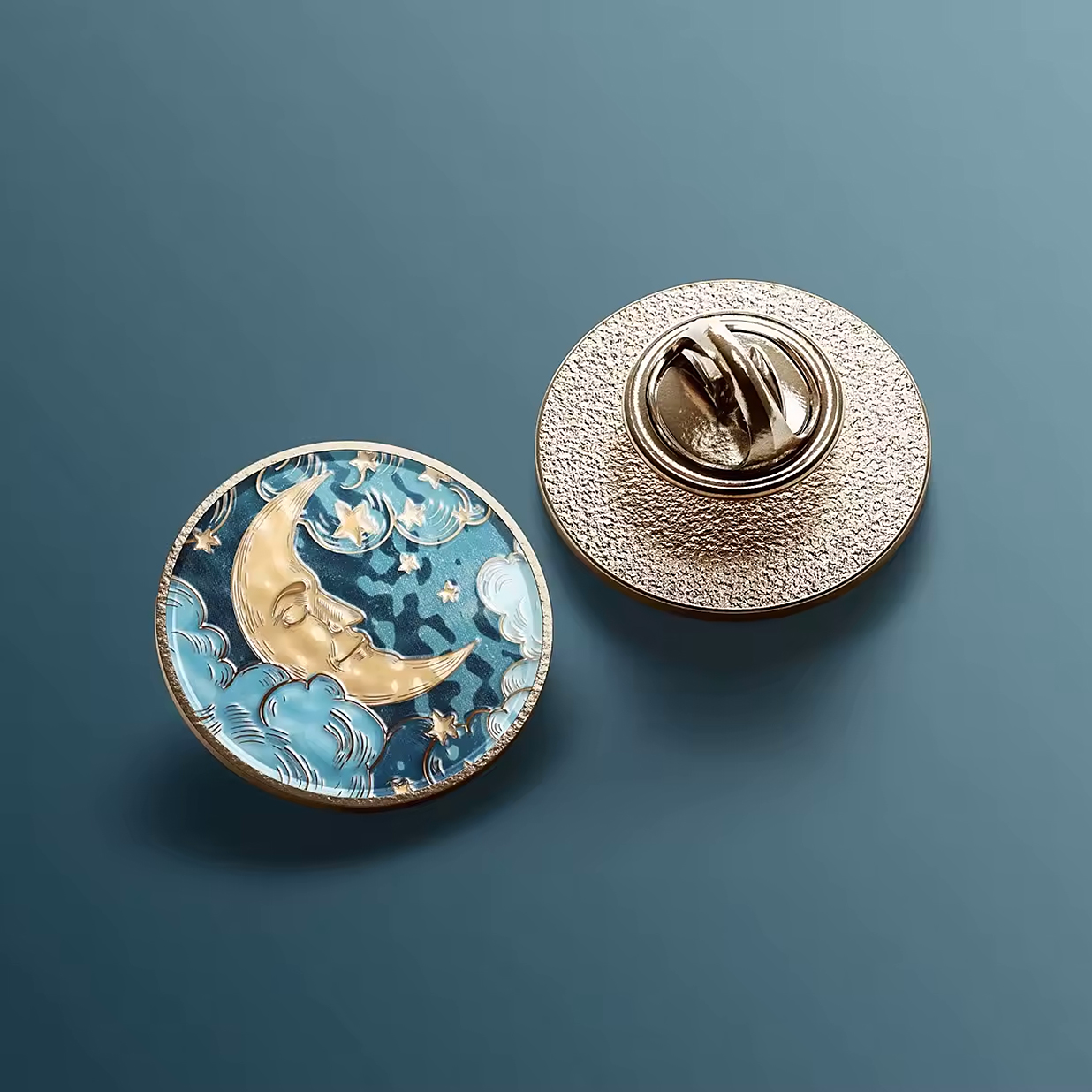 精致别针徽章胸针样机5组插图