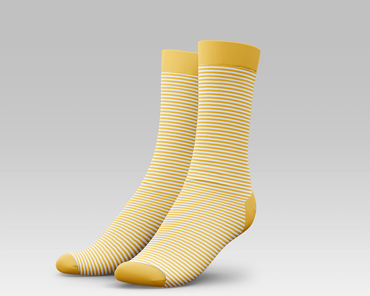 精致袜子长袜样机3组插图1