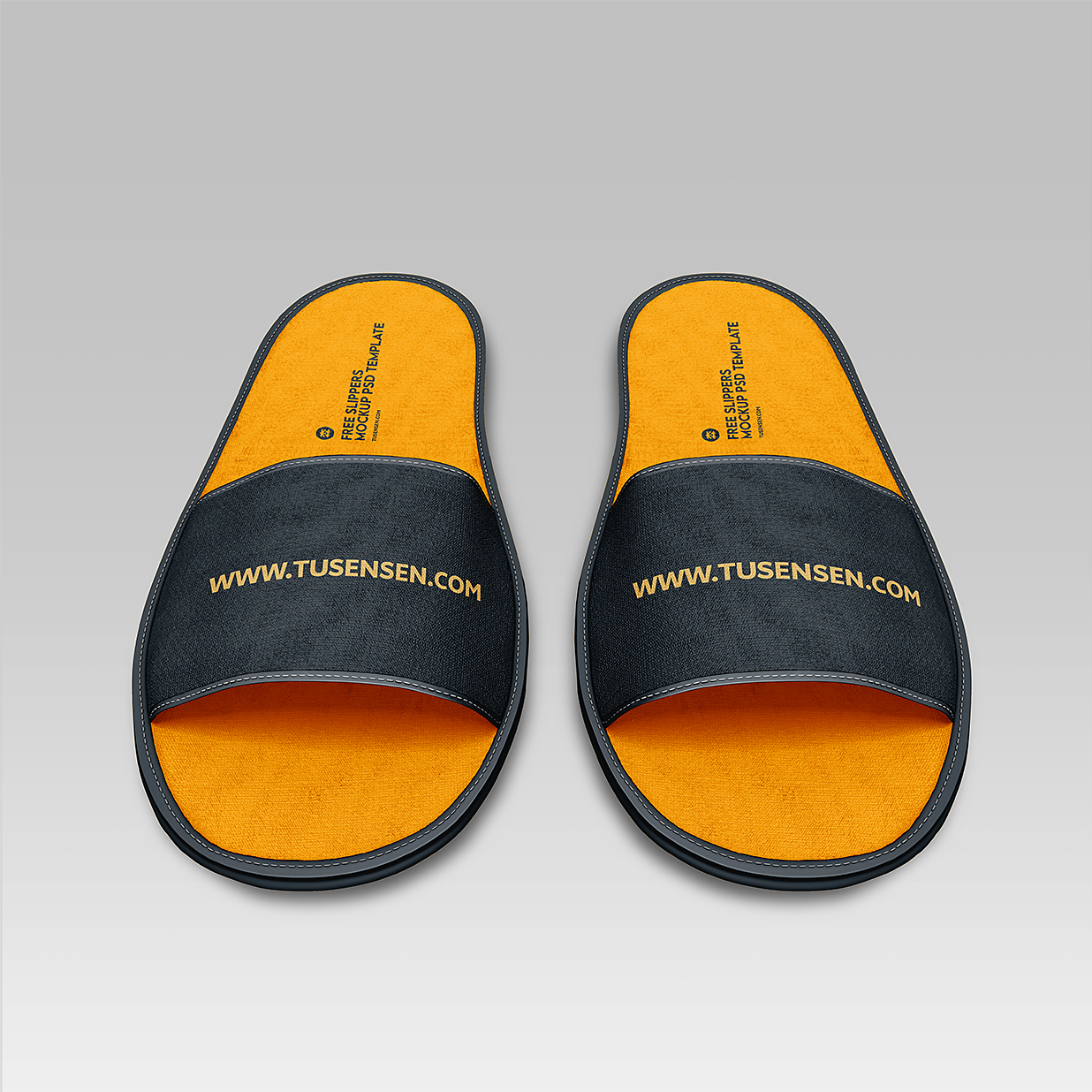 酒店水疗一次性拖鞋样机3组插图1