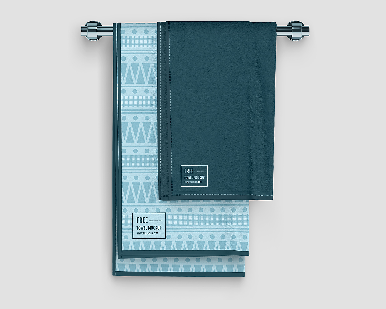 精致毛巾洗脸巾样机3组插图1