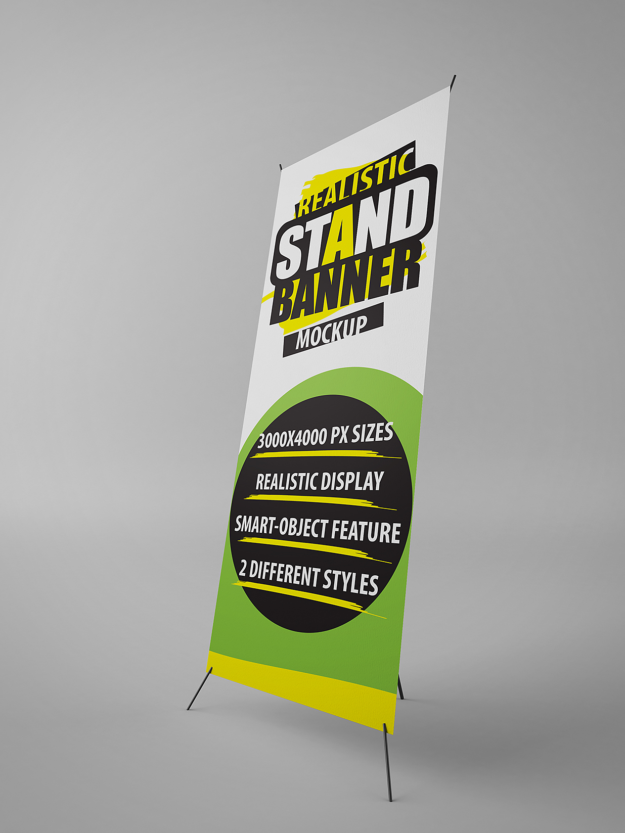 X展架样机mockup2组插图1