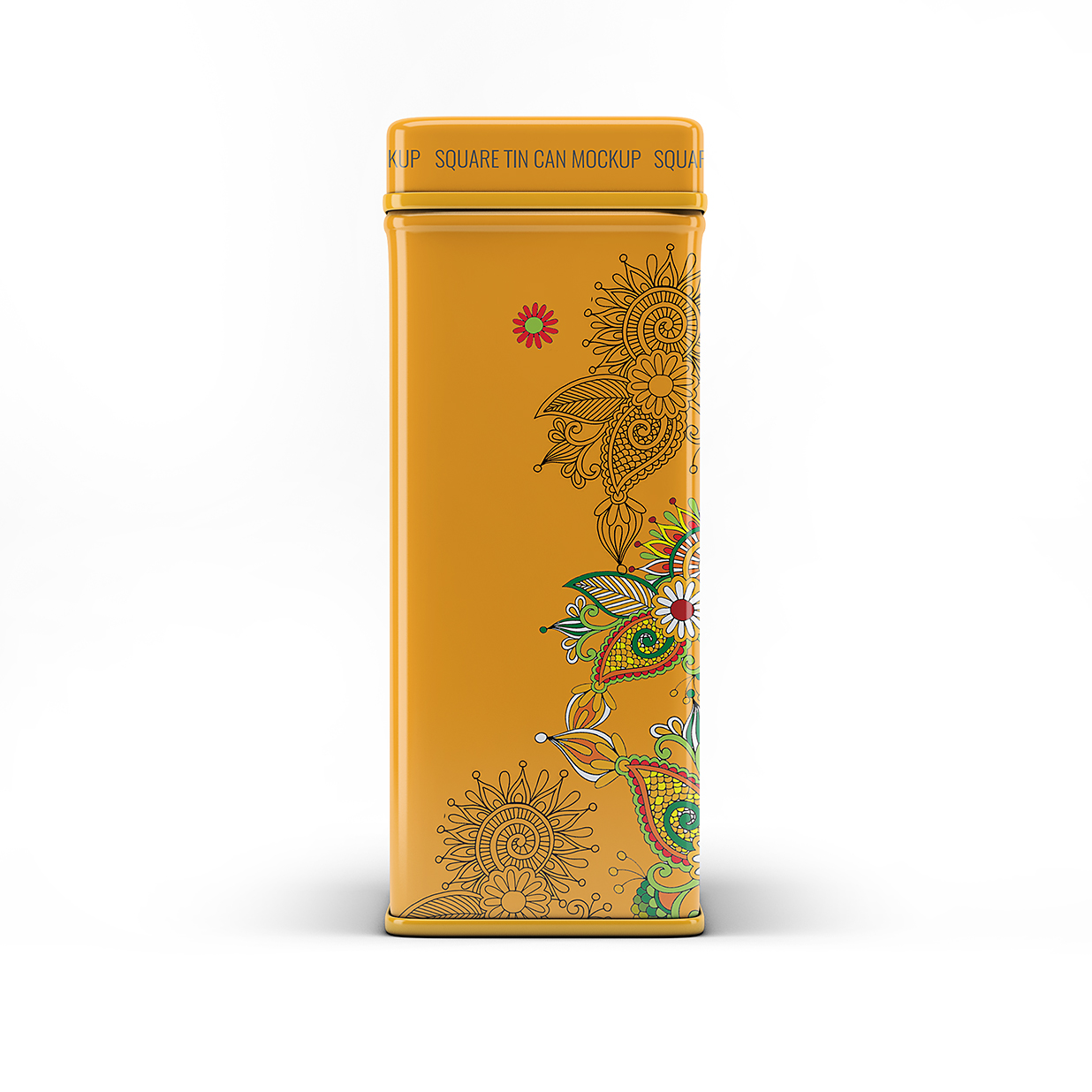 高端锡罐茶叶罐铁罐套装包装样机24组插图1