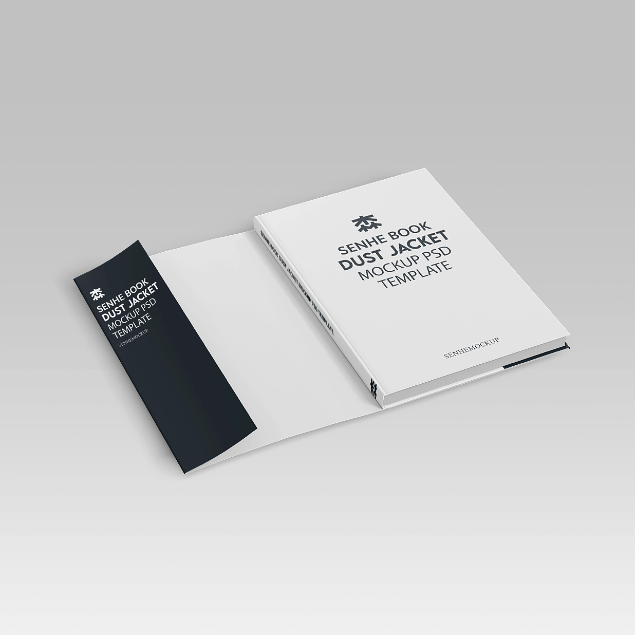 软皮书籍样机3组插图1