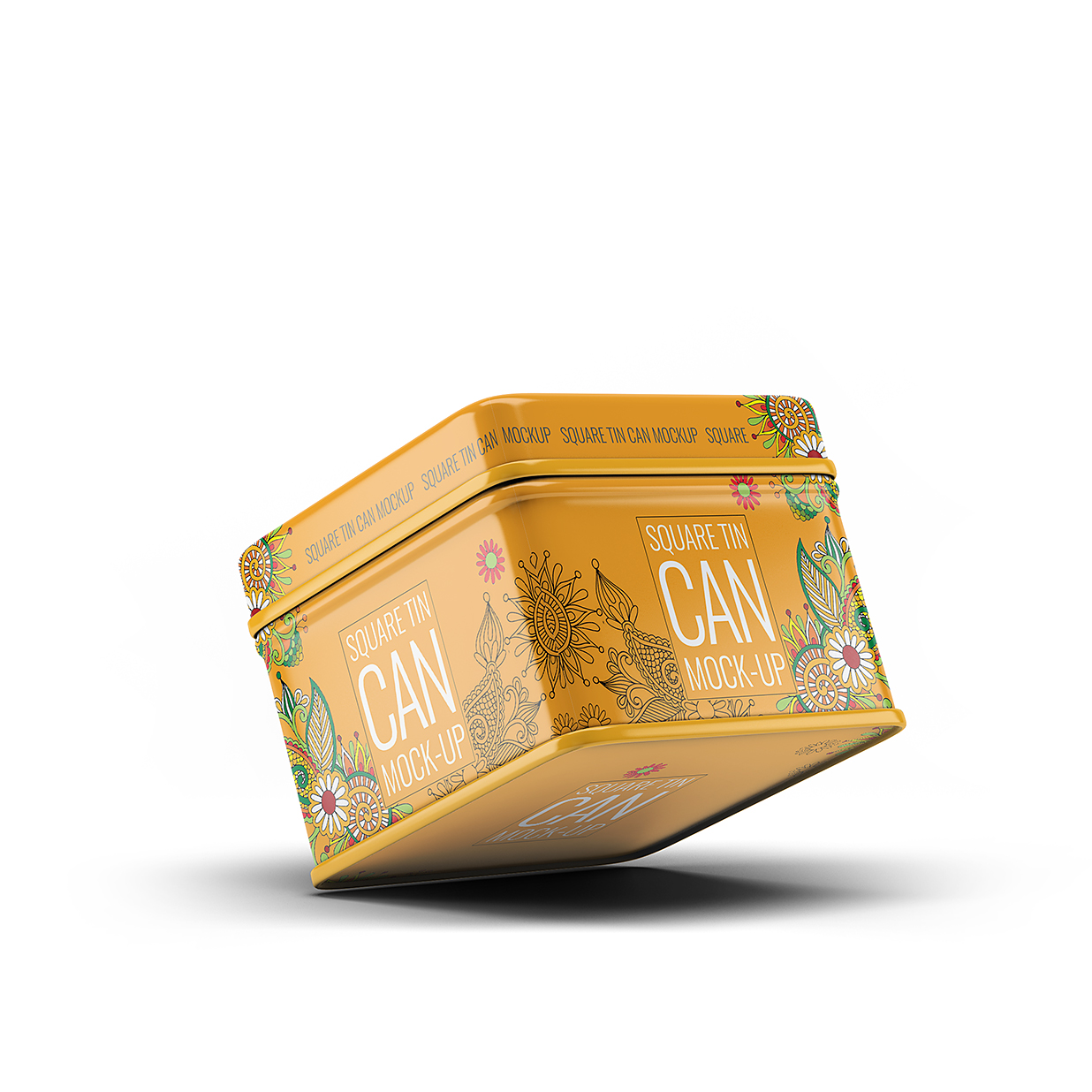 高端锡罐茶叶罐铁罐套装包装样机24组插图20