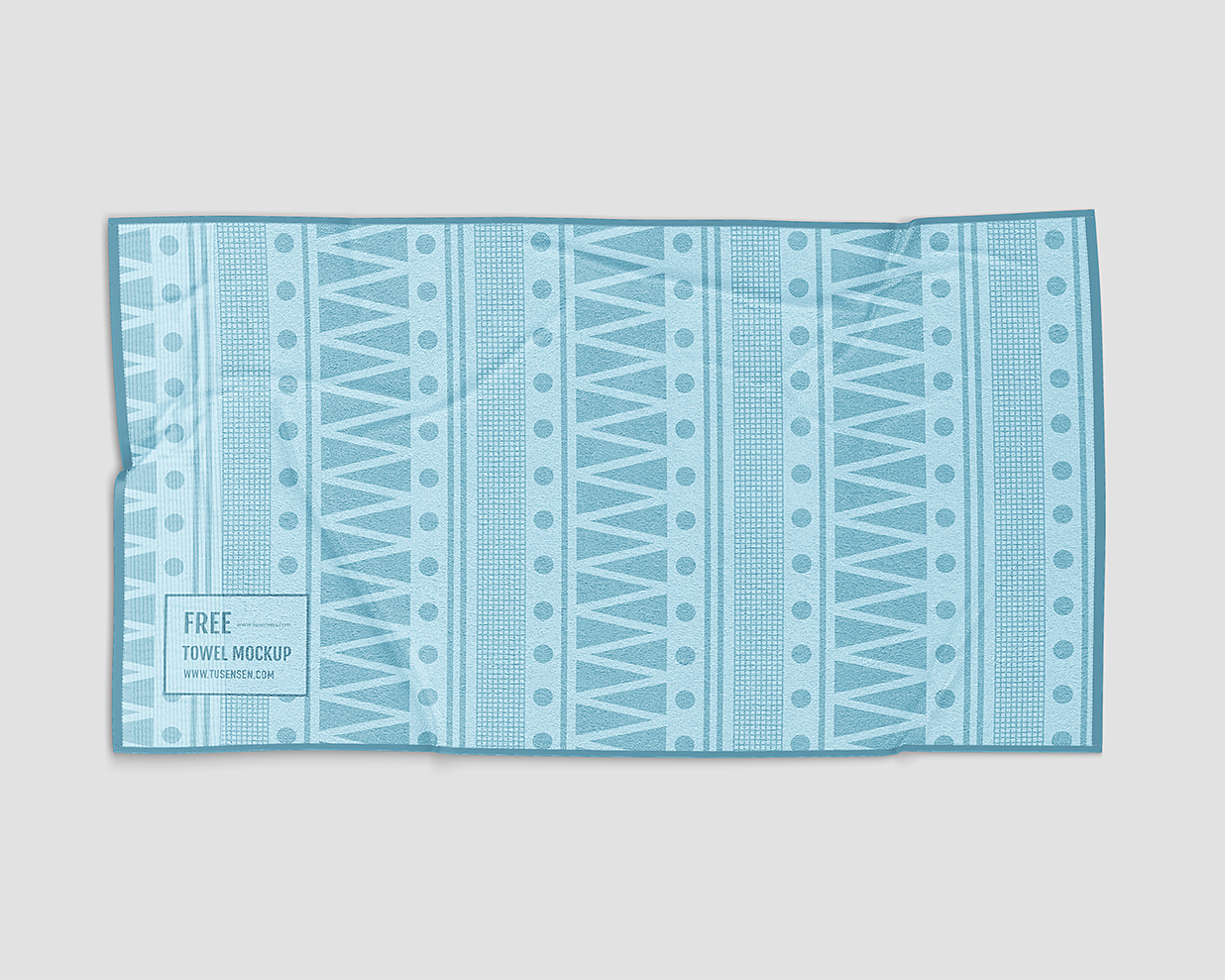 精致毛巾洗脸巾样机3组插图2