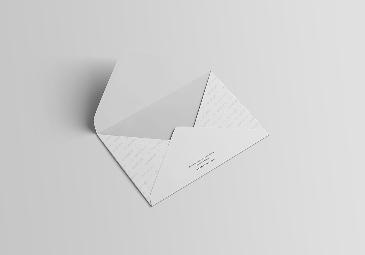 简约高级信封样机7组Mockup插图2