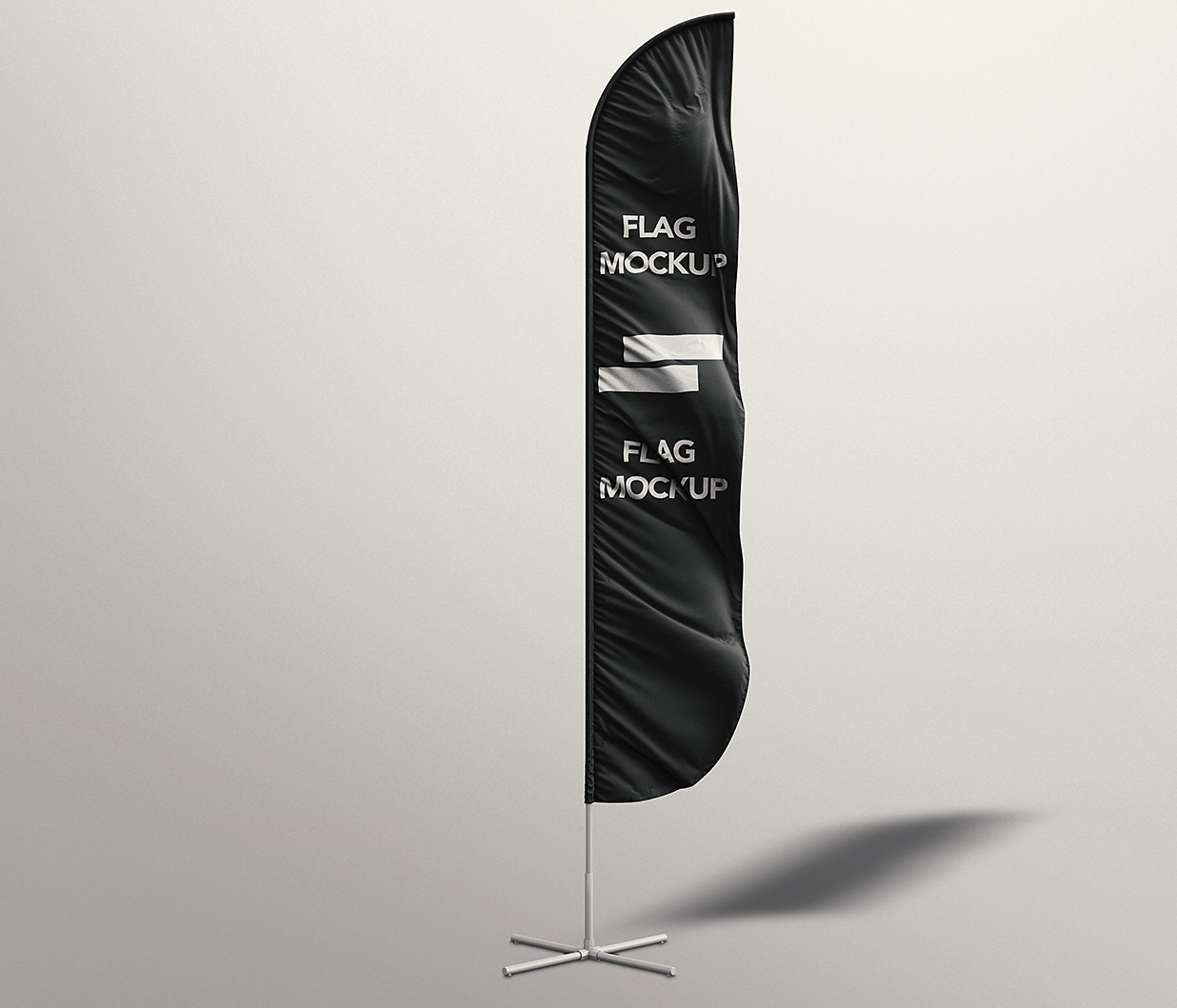 帆旗道旗广告旗旗帜样机mockup10组插图2