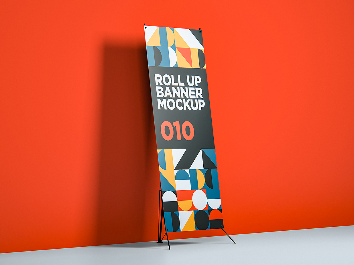 X展架样机mockup3组插图2