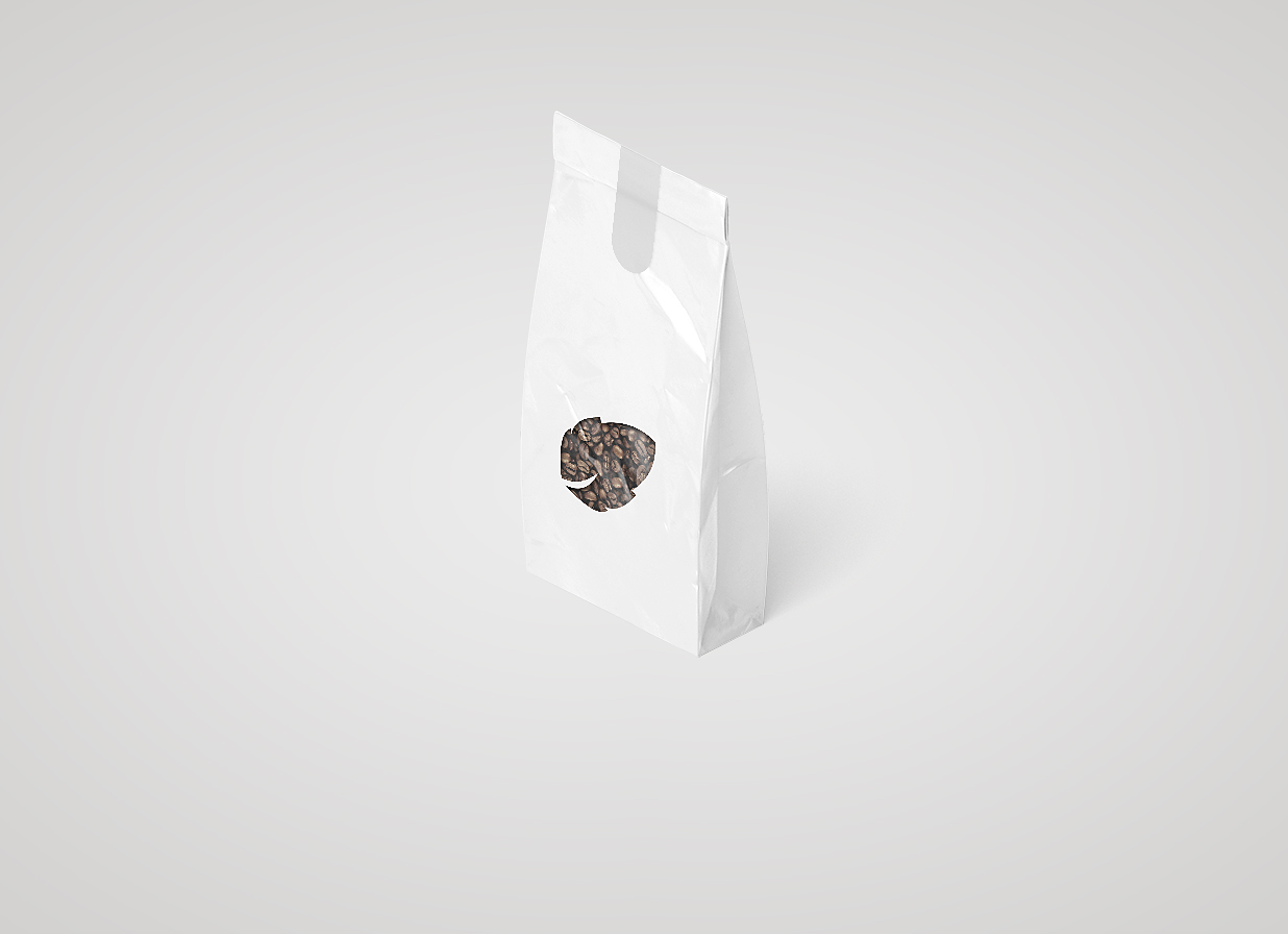 高质感牛皮纸咖啡面包自立袋食品袋样机12组插图2