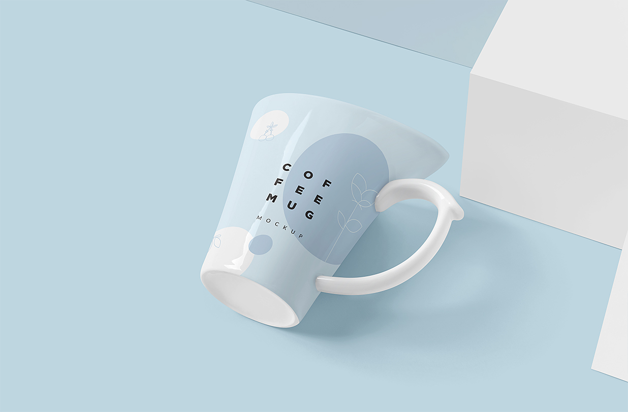 高质感马克杯咖啡杯样机4组插图2