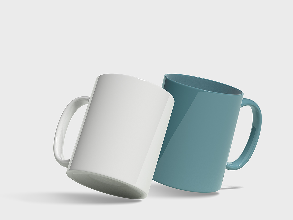 极简马克杯样机4组插图2