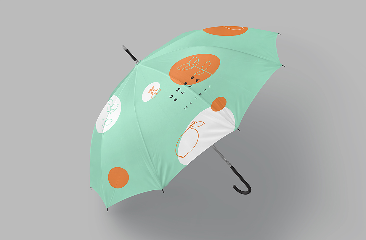 精致雨伞太阳伞样机4组插图2