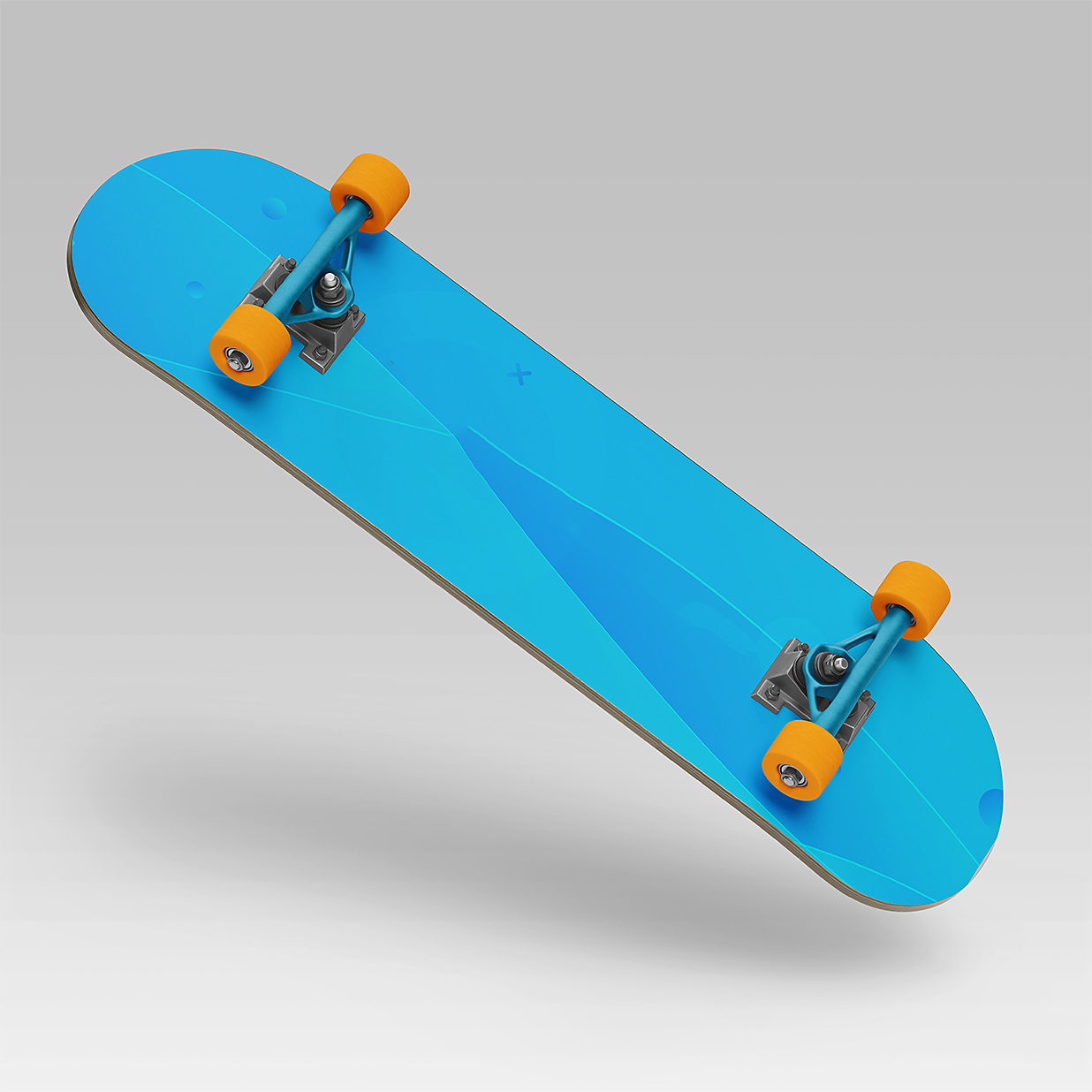 高质感滑板样机3组插图2