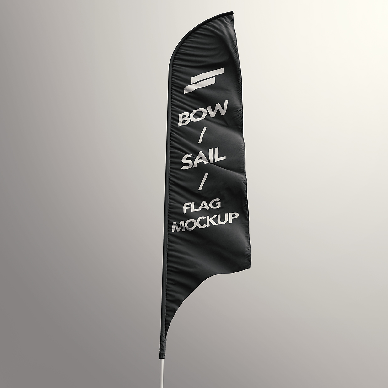 帆旗道旗广告旗旗帜样机mockup10组插图3