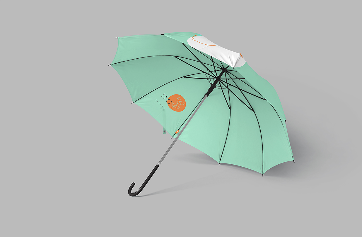 精致雨伞太阳伞样机4组插图3