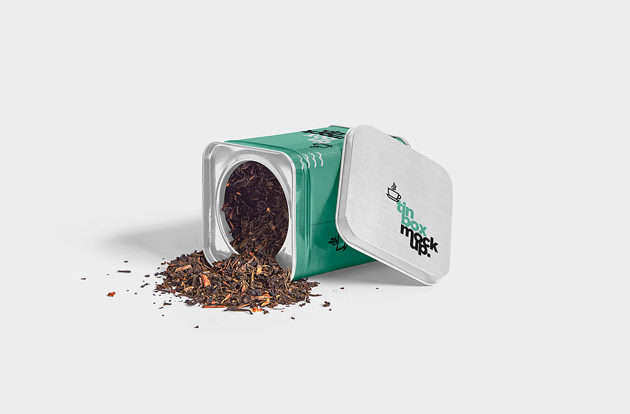 锡罐茶叶罐铁罐包装样机4组插图3