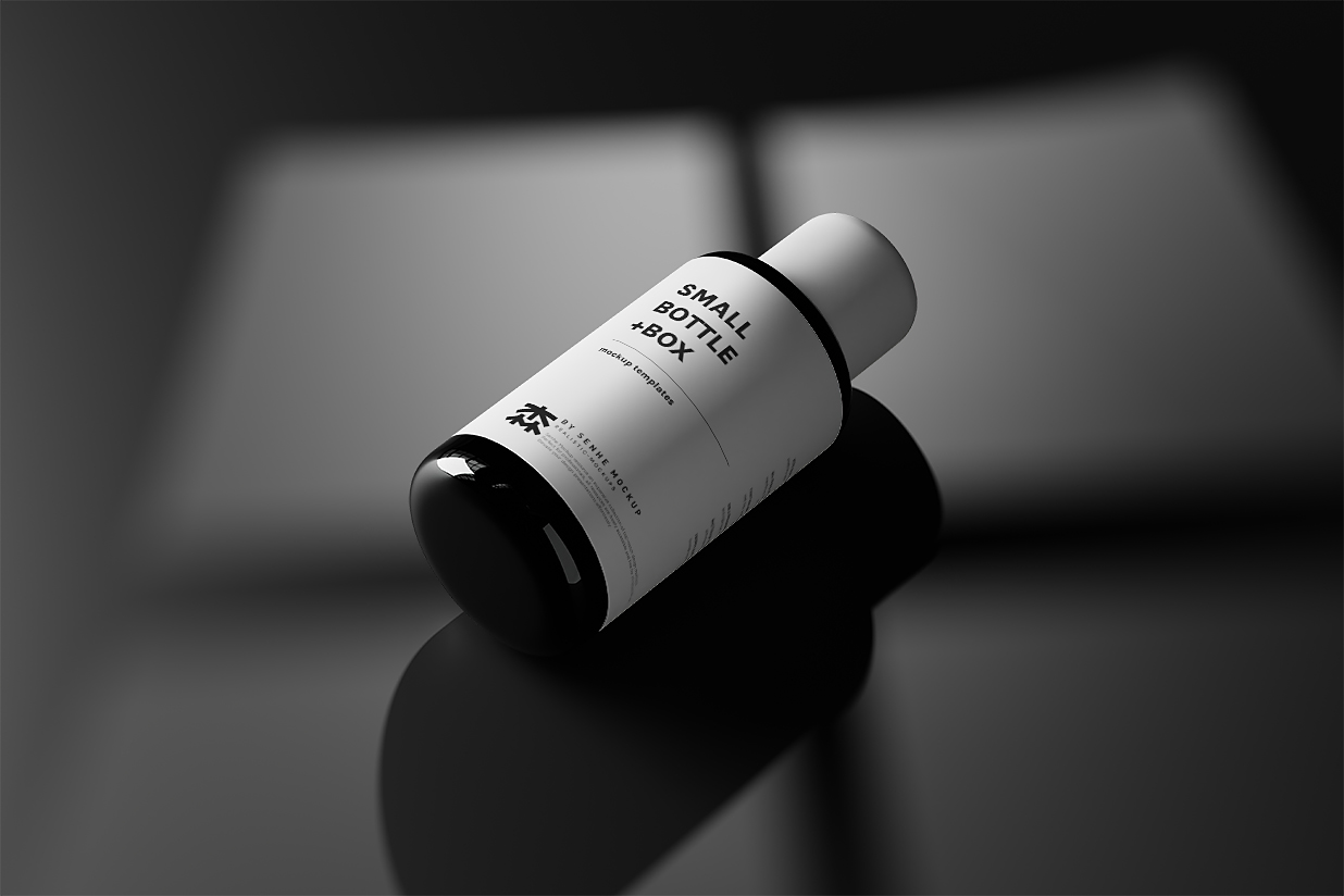 带包装盒的水乳样机8组插图4