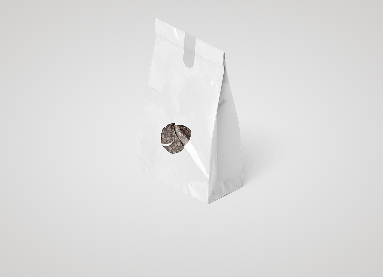 高质感牛皮纸咖啡面包自立袋食品袋样机12组插图4