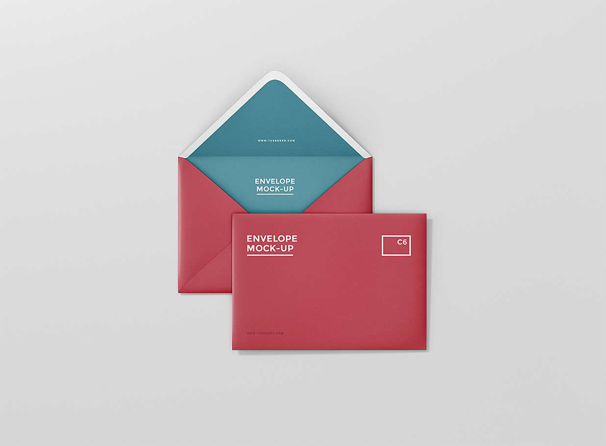 精致信封设计样机11组插图4