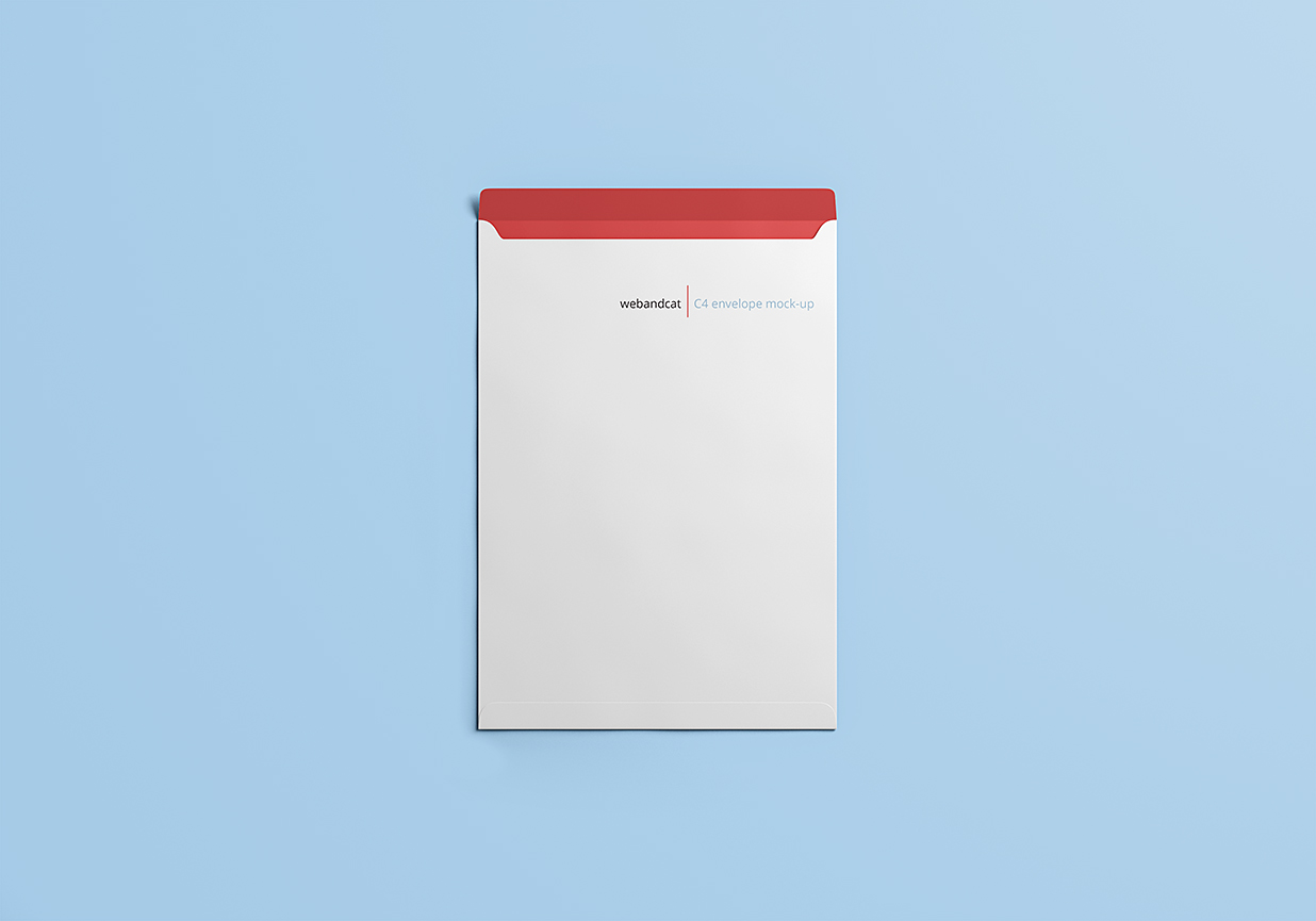 简约信封样机8组Mockup插图4