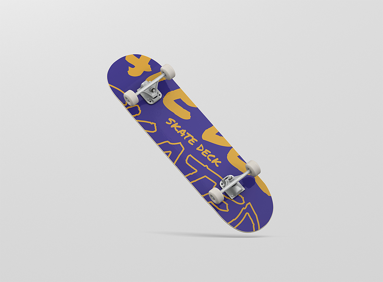 高质感滑板样机8组插图5