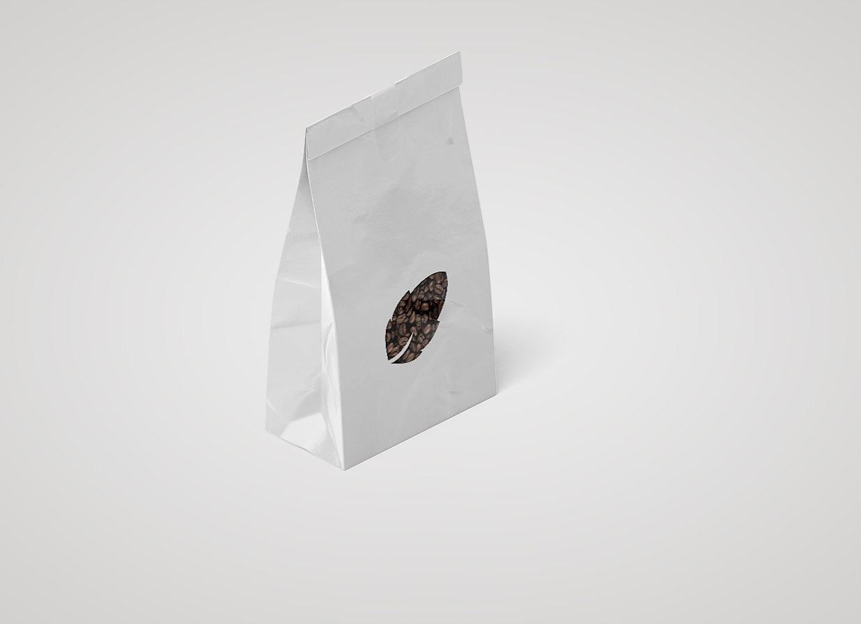 高质感牛皮纸咖啡面包自立袋食品袋样机12组插图5