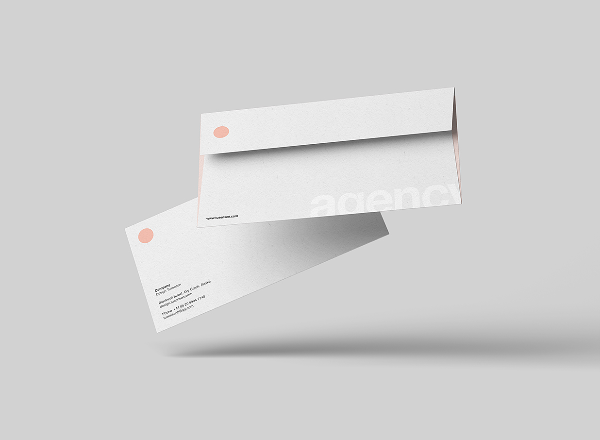 传单DL信封设计样机7组插图6