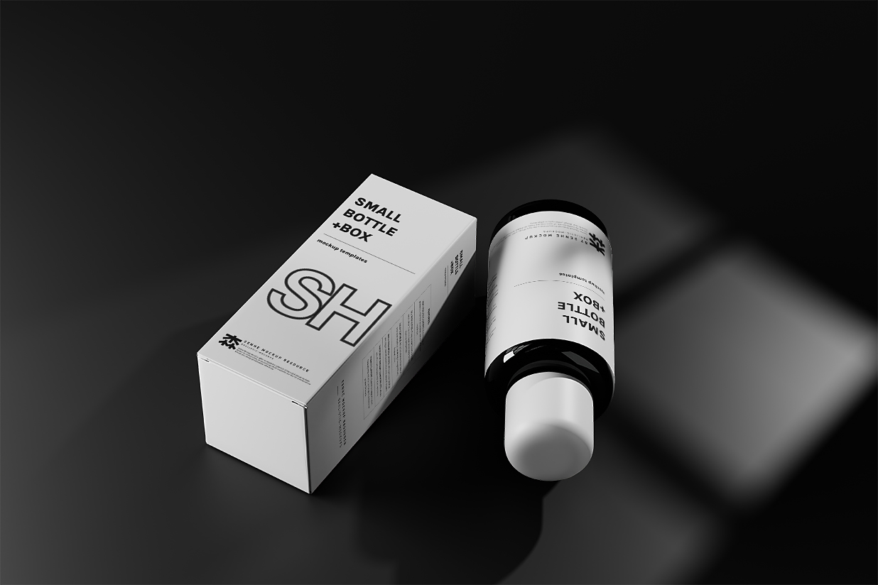 带包装盒的水乳样机8组插图6