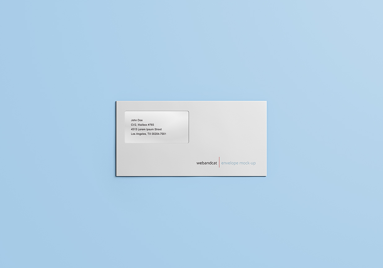 精致信封信纸设计样机8组插图6