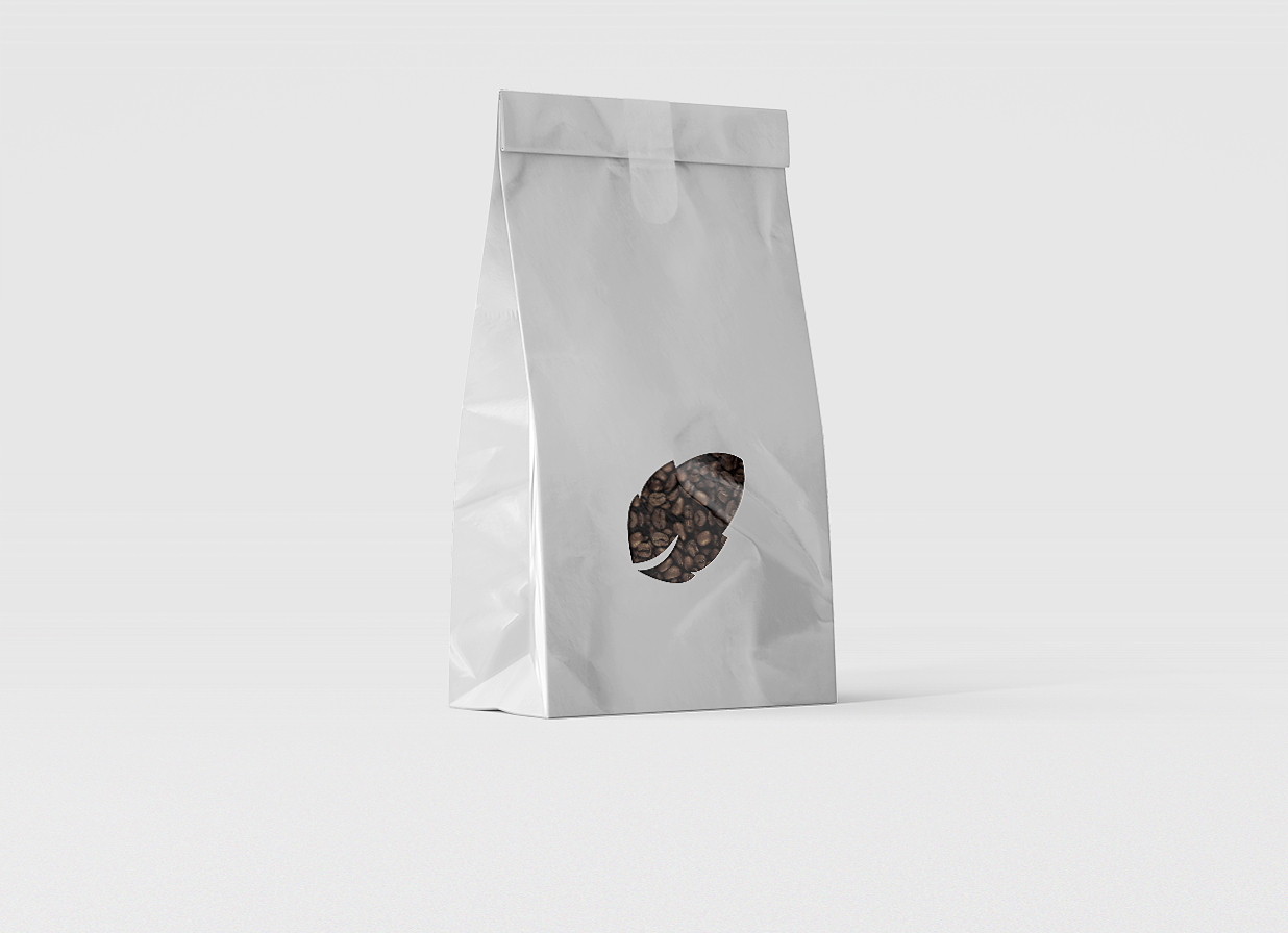 高质感牛皮纸咖啡面包自立袋食品袋样机12组插图7