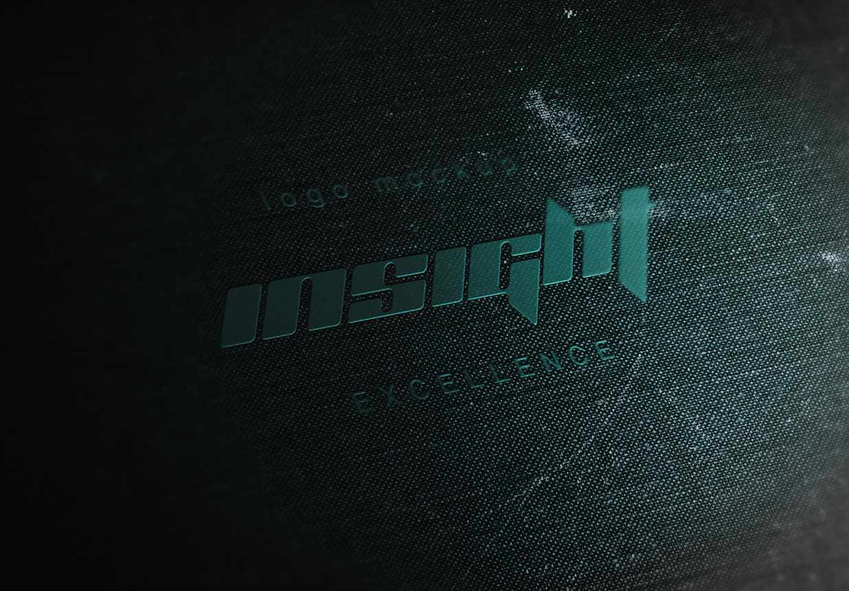 高质感布料压印LOGO样机插图