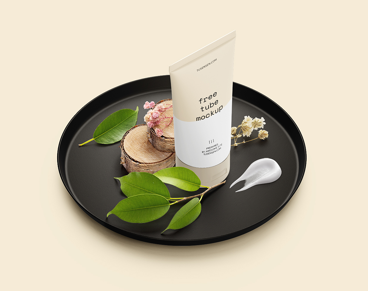 精致场景软管洗面奶样机插图