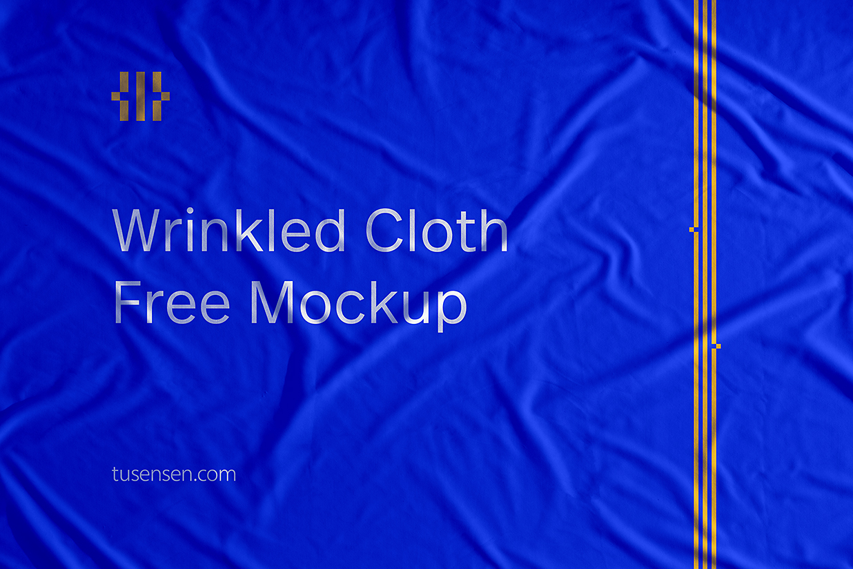 高质感运动面料LOGO标志样机Mockup插图