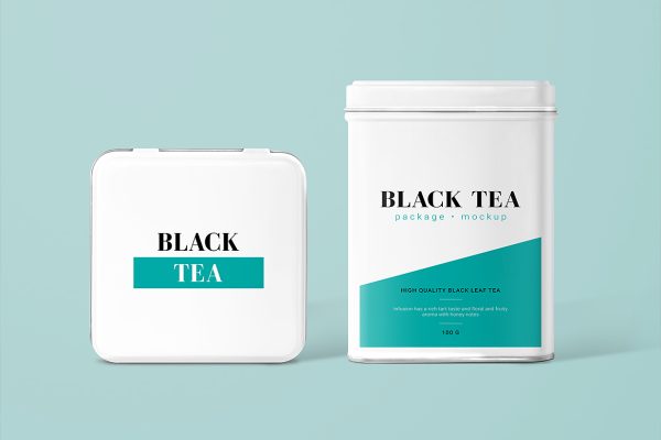 高品质锡罐茶叶罐铁罐包装样机2组