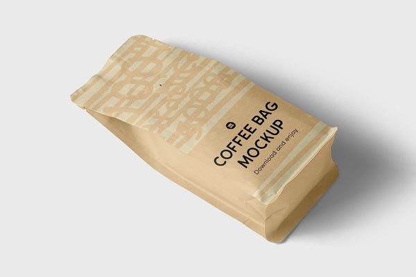 牛皮纸自立袋咖啡茶叶袋食品袋样机