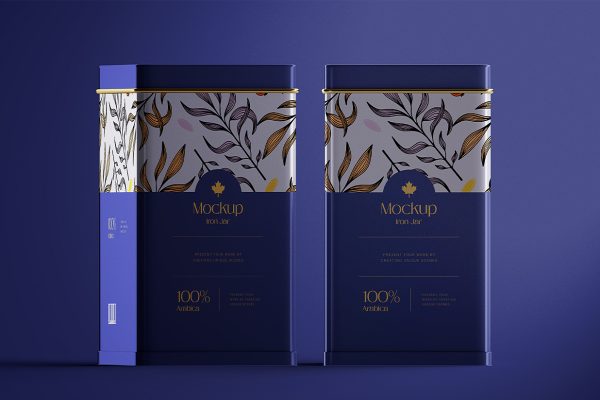 金属锡罐品牌包装样机