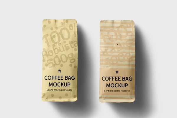 牛皮纸咖啡袋食品袋样机