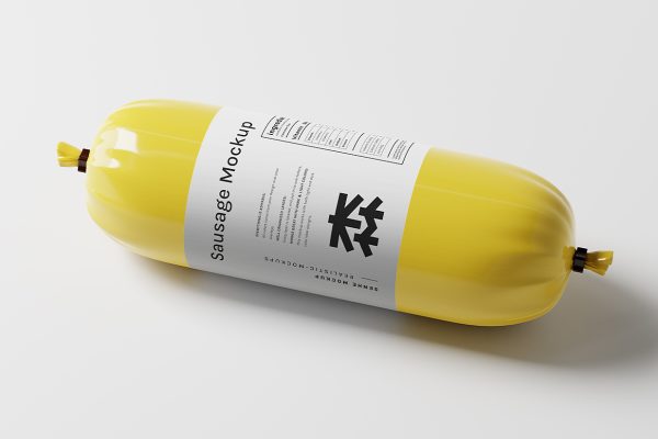 带场景的香肠肉肠火腿肠样机8组