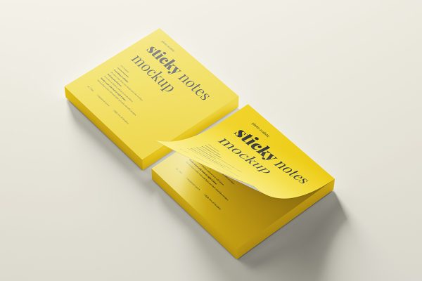 精致可撕便利贴便签纸样机10组