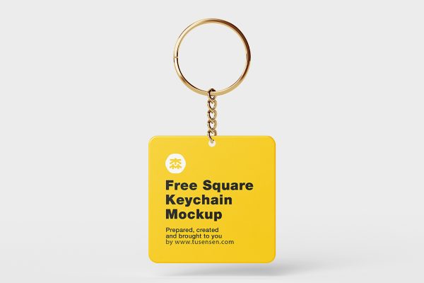 方形钥匙链样机4组