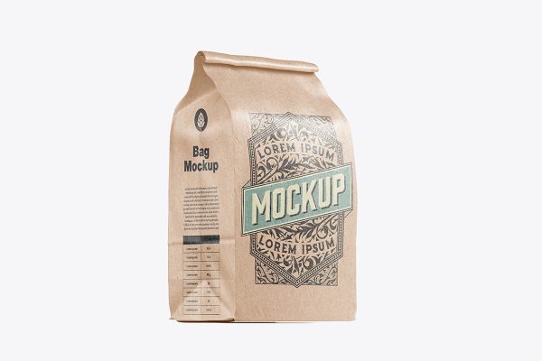 牛皮纸自立袋食品袋样机