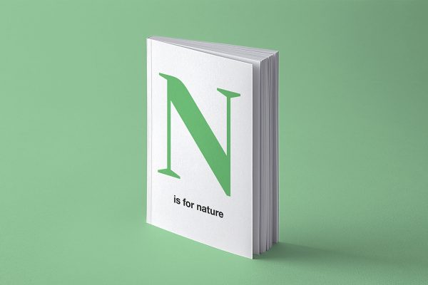 简约软皮书籍样机