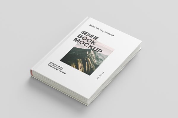 优雅的精装书籍样机6组