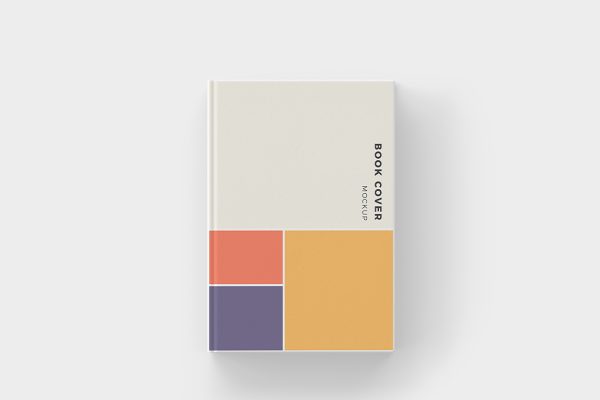 优雅的精装书籍样机