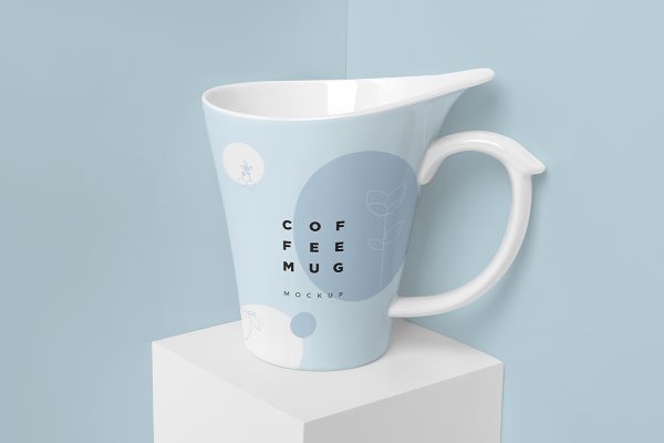 高质感马克杯咖啡杯样机4组