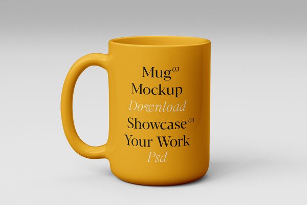 精致马克杯陶瓷杯样机