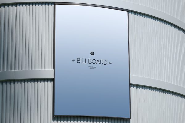 精致广告牌海报样机