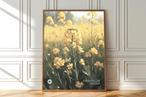 带框架装饰画样机