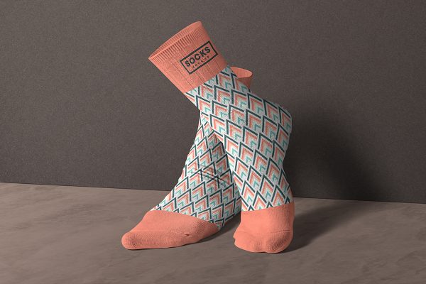 精致袜子长袜样机