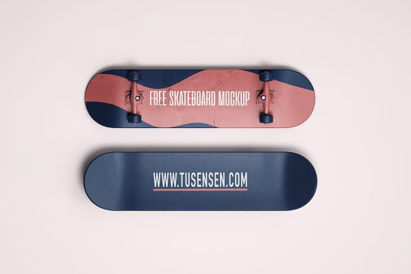 高质感滑板样机